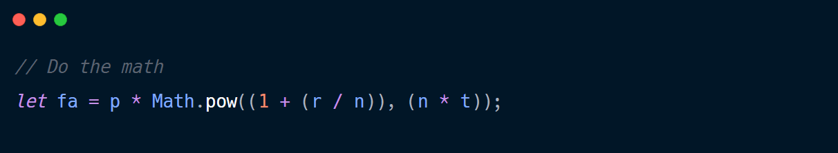 Unclear comments added to JavaScript code.