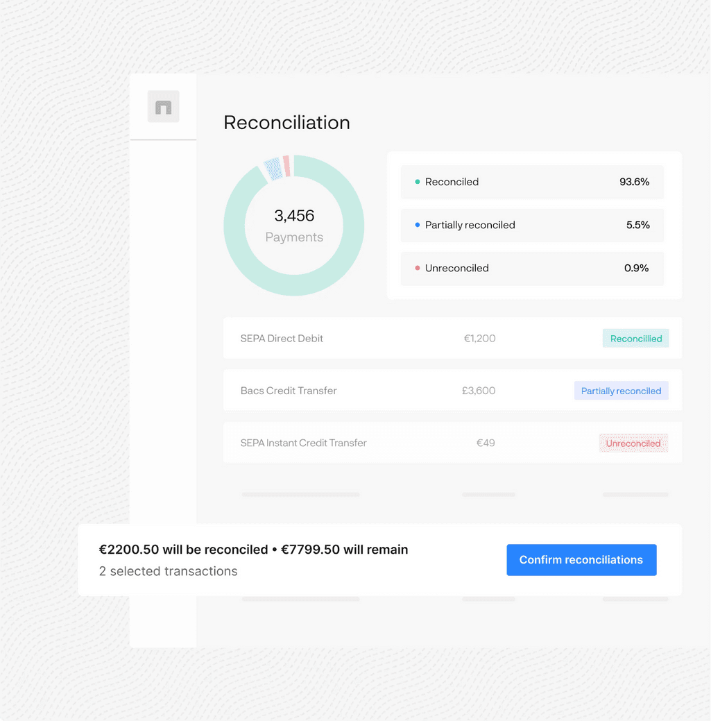 Payment reconciliation system